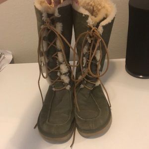 Ugh Lace Up Boots